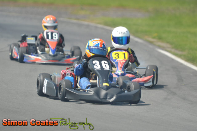 Cadet Karts racing at Rissington