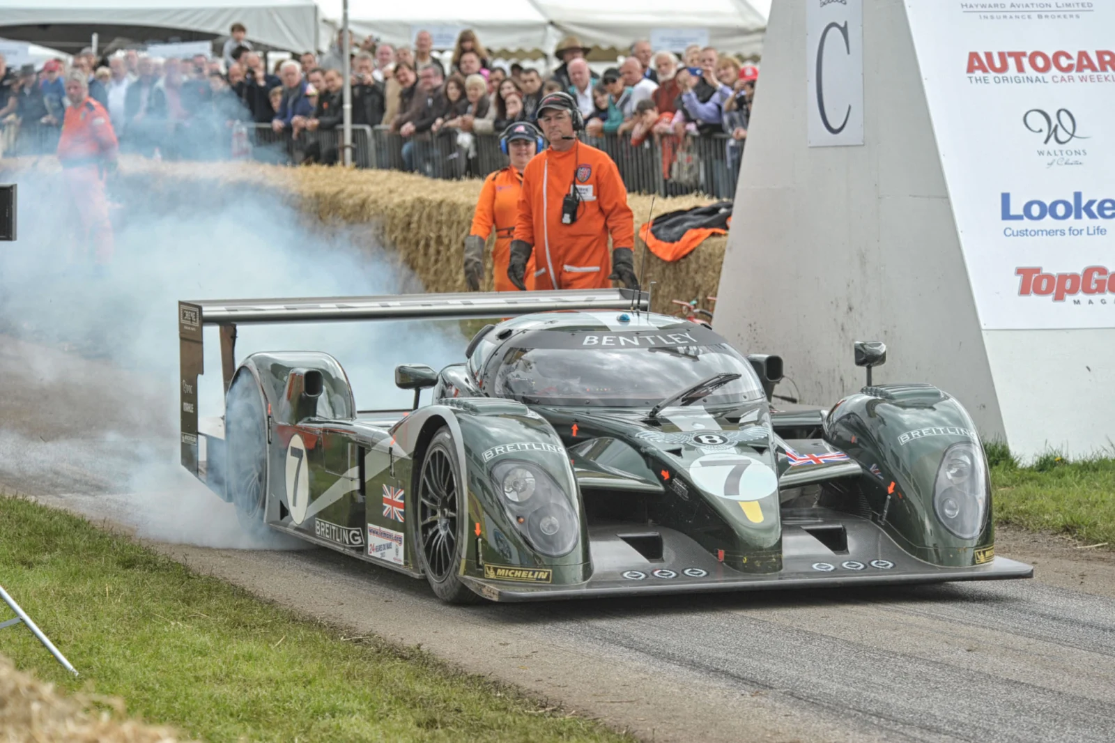 Le Mans Bentley at the Cholmondeley Pageant of Power 2012