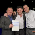 Corporate event photography with greenscreen