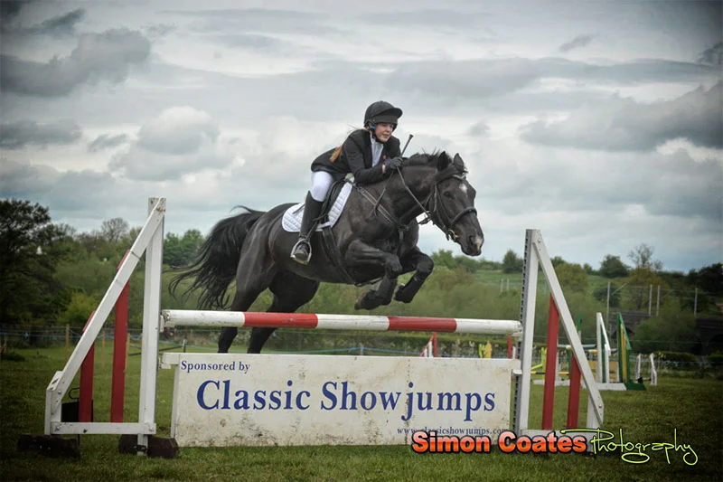 Show jumping at Hartshill Riding Club Show