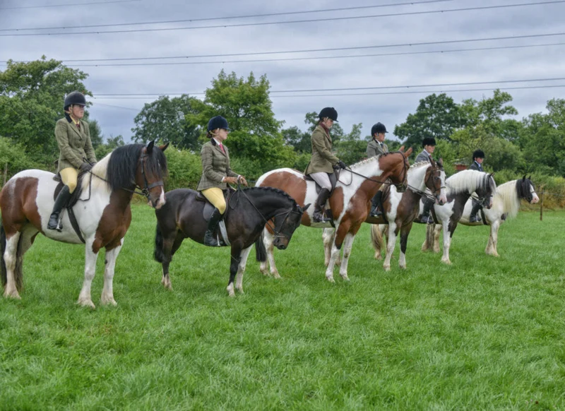 Brave, waterproof competitors at Lapworth
