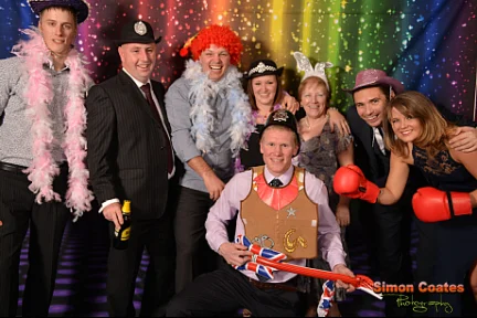 Persimmon Homes Christmas Party Photo booth pictures