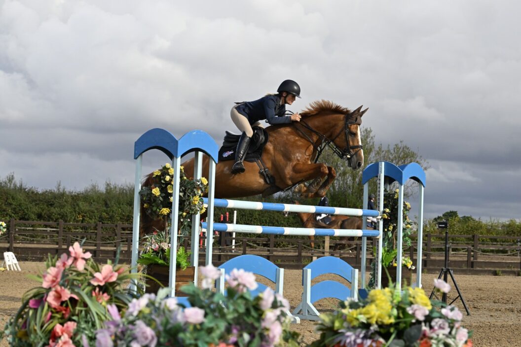 Show jumping photograph