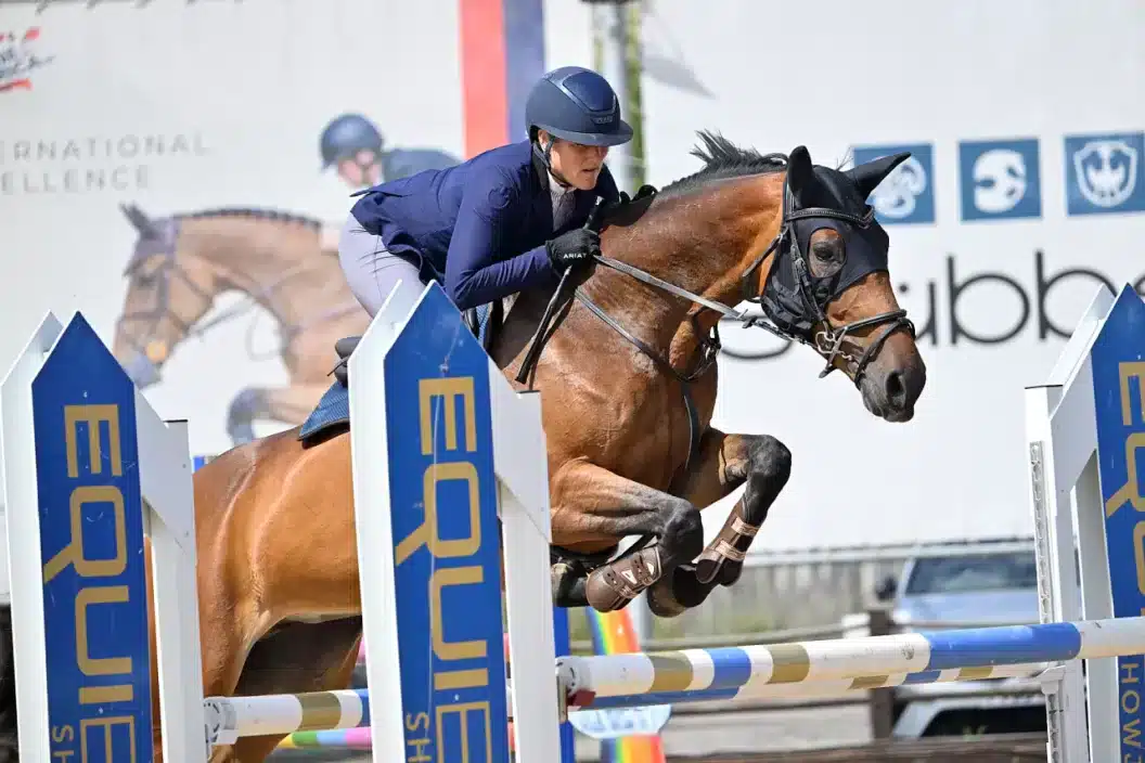Show jumping photograph