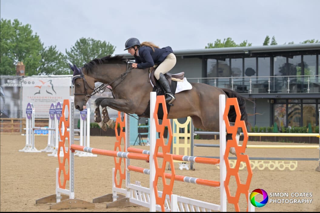 Show jumping photography