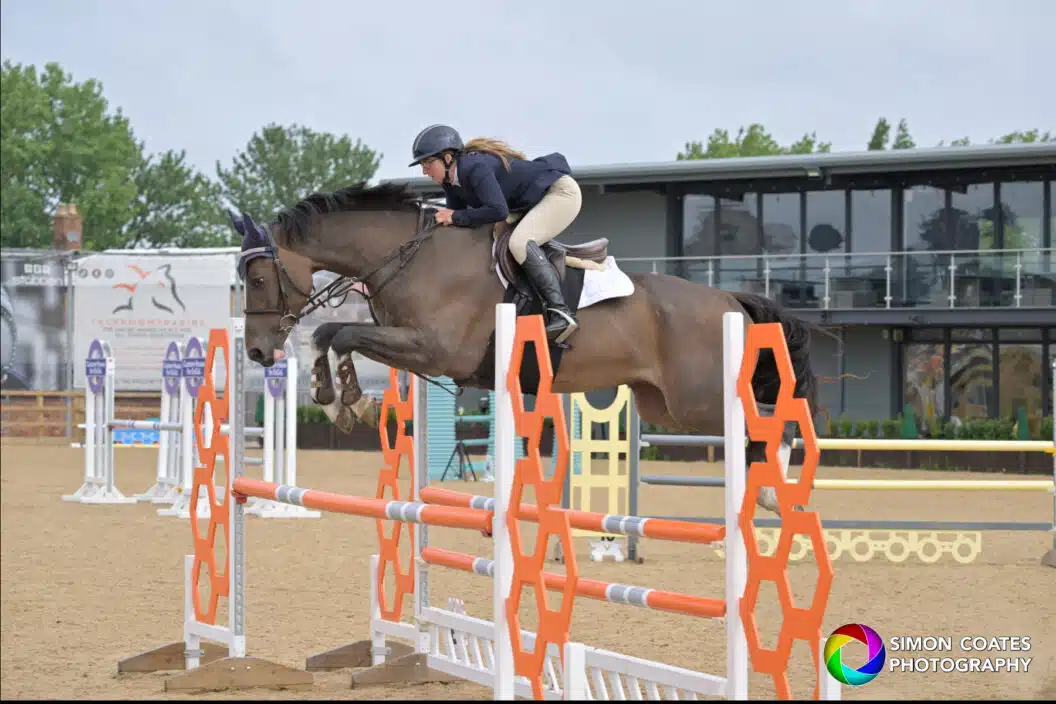 Show jumping photography